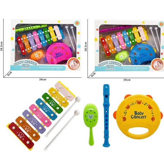 Set muzical pentru bebeluși MKU658544