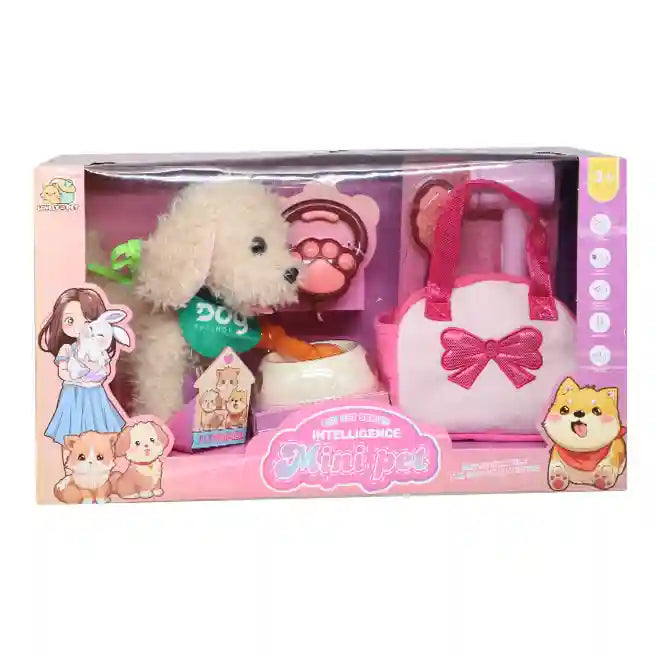 Câine interactiv Fred cu accesorii, cod 902037
