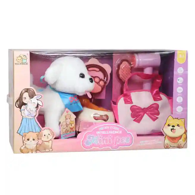 Set Groomer cu câine alb, cod 902038