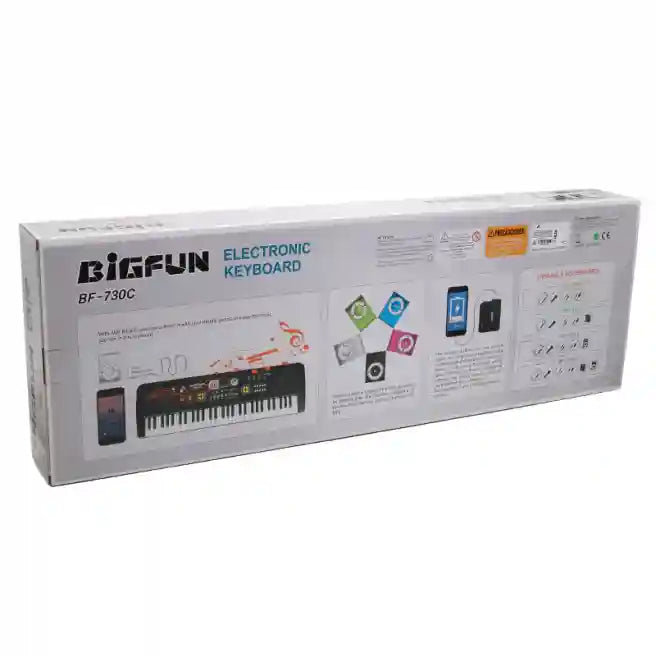 Pian electronic BF 61 clape (microfon, USB, MP3), cod 31024