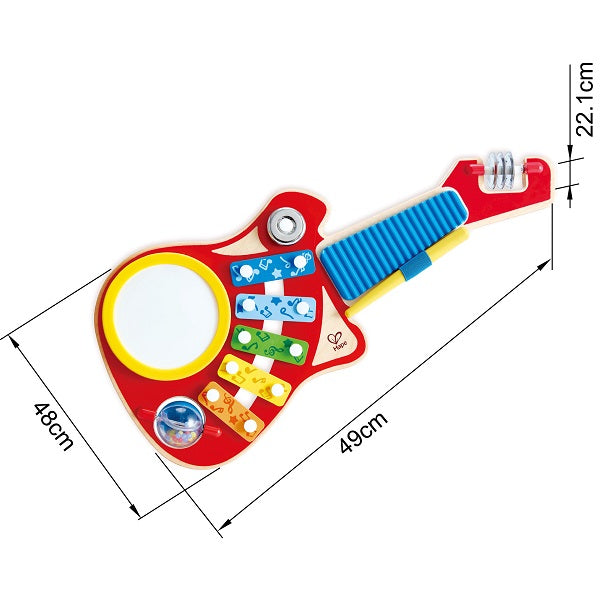 E0335 Chitară (Music Maker 6-in-1) lemn HAPE