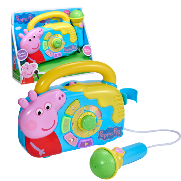 1684914 Boxă Muzicală-Karaoke „Purcelușa Peppa”