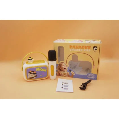 (08028) Jucarie microfon cu boxa