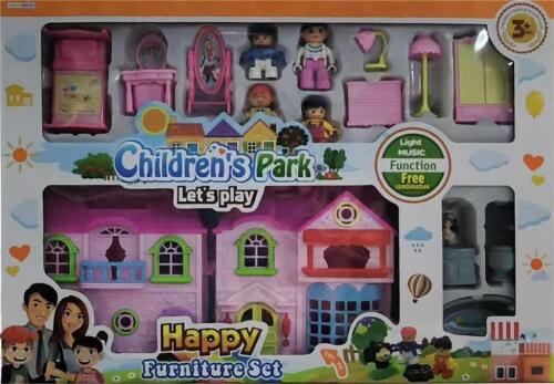 Set de joaca "Casa de papusi" 8146-1A