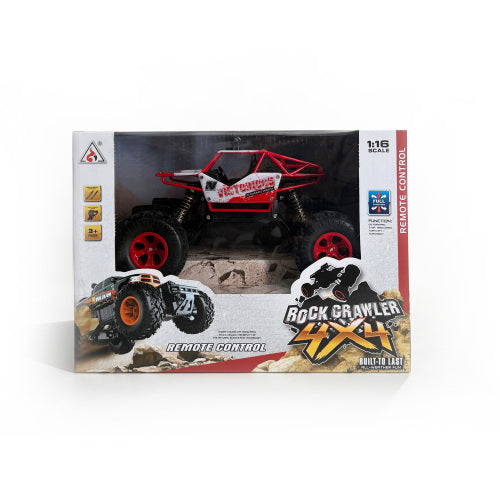 Металлическая машинка "Rock Crawler" 1:16 с пультом управления, аккумулятор 6248