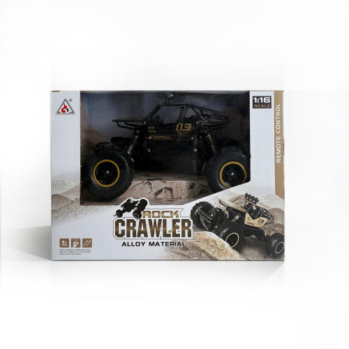 Металлическая машинка "Rock Crawler" 1:16 на пульте управления, батарейки 6141