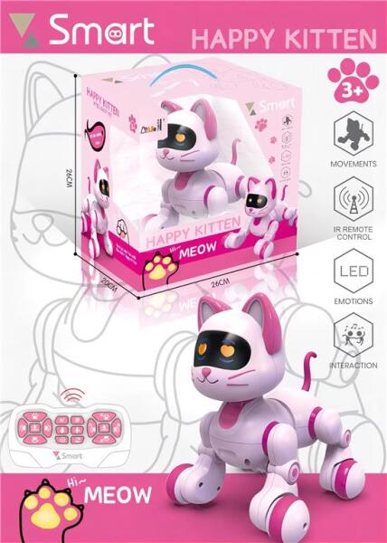 Pisica interactiva cu t/c "Happy Kitty" 6602