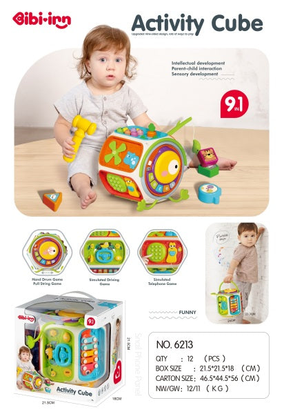Cub interactiv pentru copii cu telefon 6213