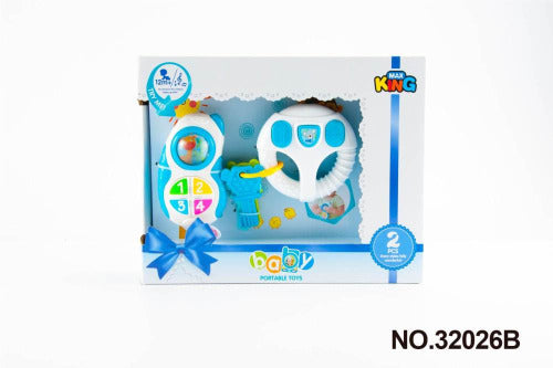 Set de joc Telefon + Chei, Albastru (32026B)