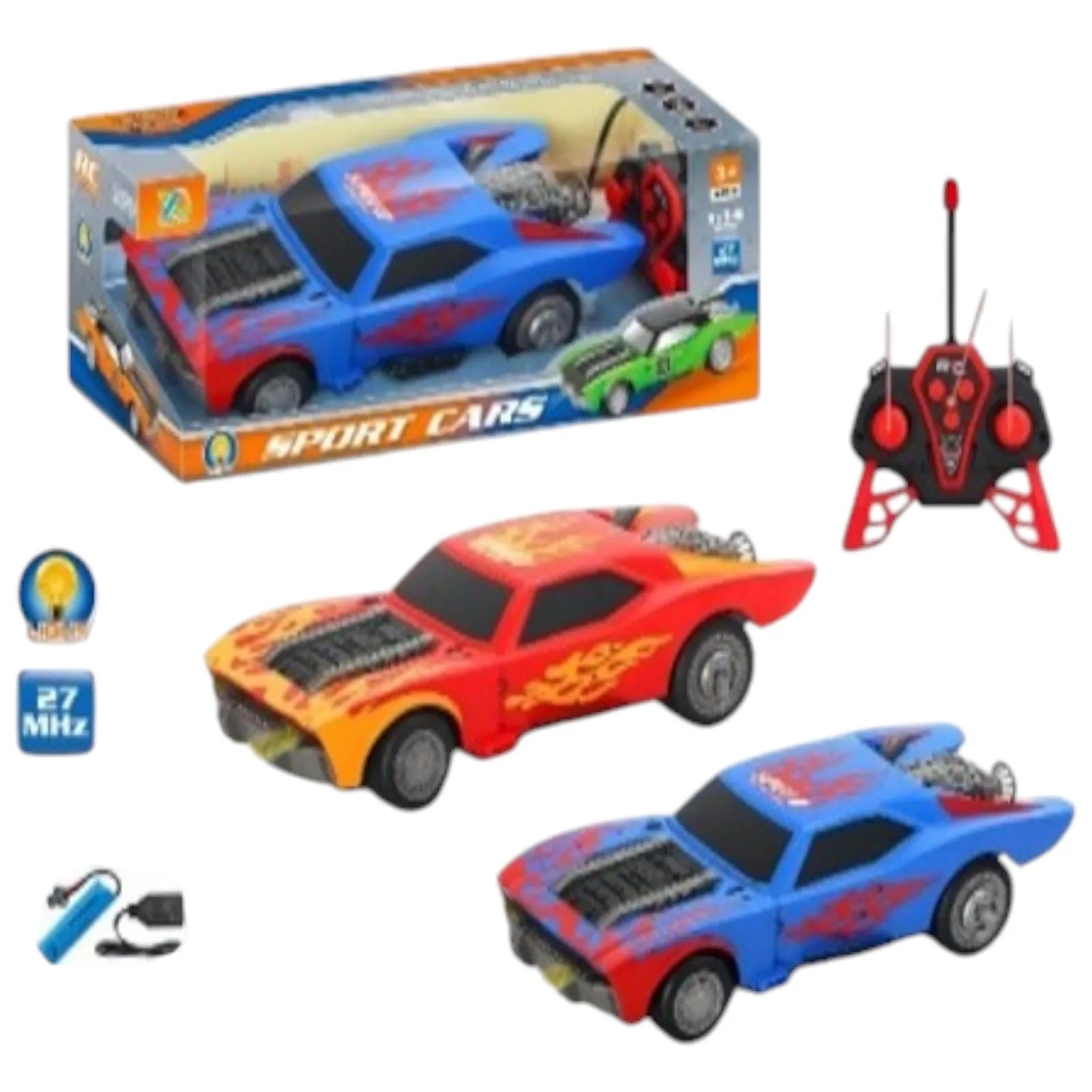 Masina cu R/C cu sunet si lumini 67182
