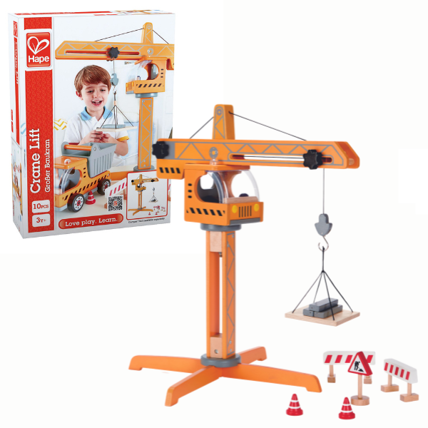 Macara din lemn cu accesorii E3011