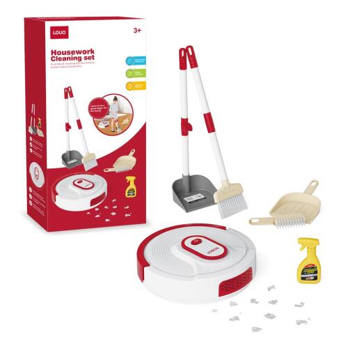 Set de joaca "Curatenie" cu aspirator-robot 86007