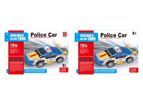 Constructor metalic "Police car" 119 elemente 553