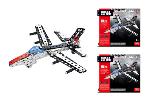Constructor metalic "Stealth Fighter" 195 elemente 520