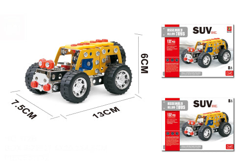 Constructor metalic "SUV" 132 elemente 312B
