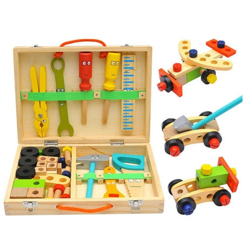 Set din lemn"Tânar tâmplar" S03D001