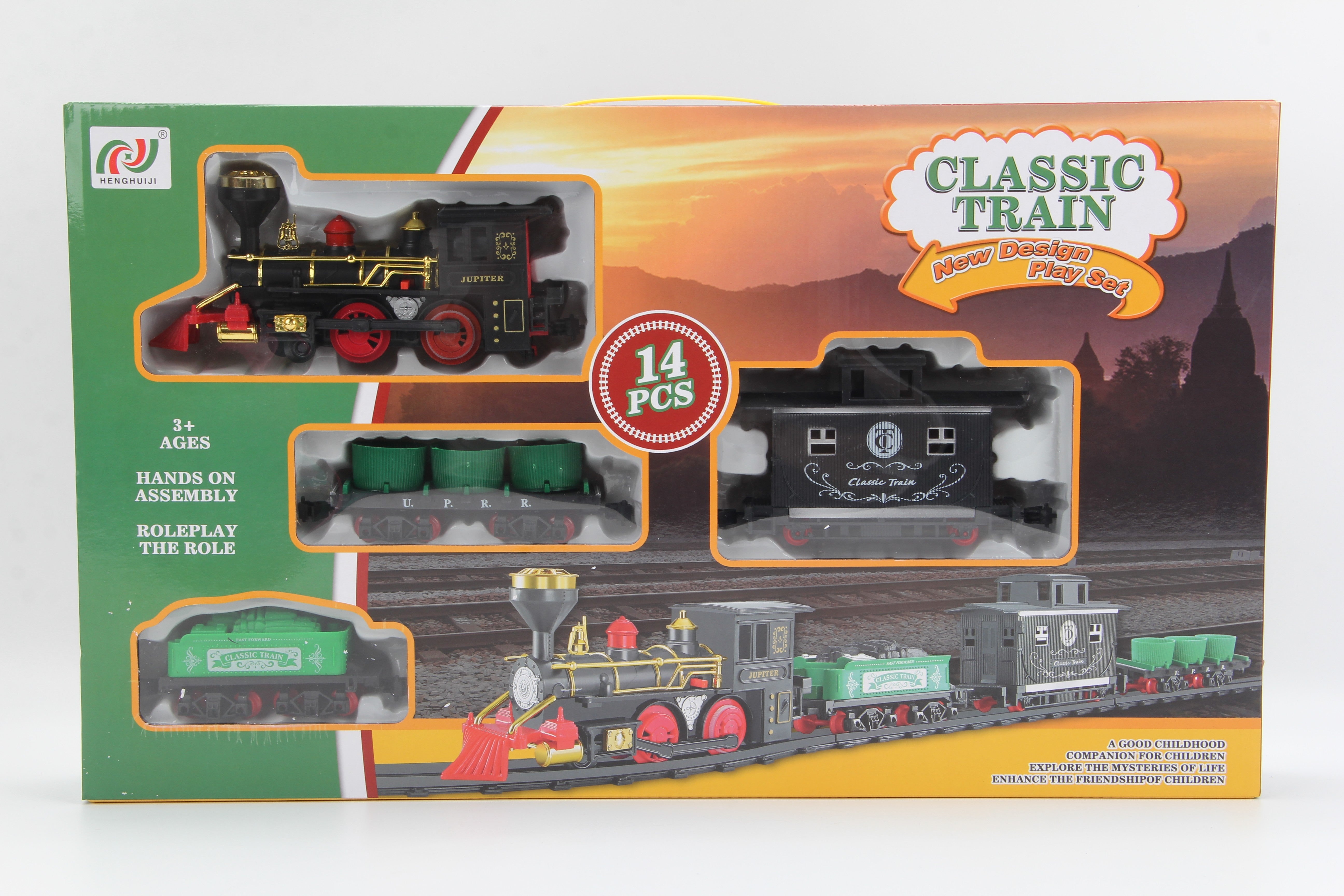 Set de joaca cale ferata "Clasic Train", lumina/sunet V8603