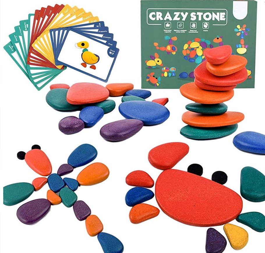 Деревянный сортер для игр "Crazy Stone" S12E014