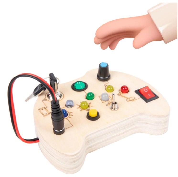 Busyboard din lemn S12D001