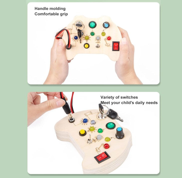 Busyboard din lemn S12D001