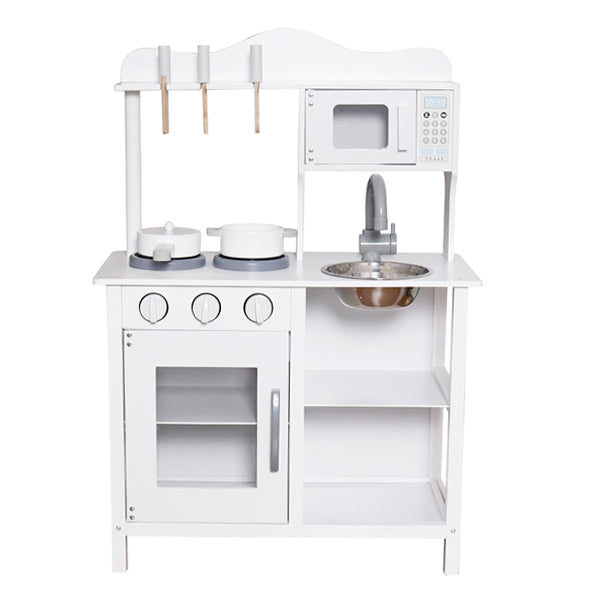 Bucatarie din lemn cu accesorii si functii 58.5*29.2*85cm, alba W10C404H