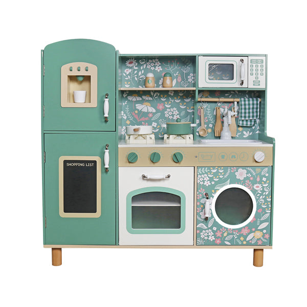 Bucatarie din lemn cu accesorii si functii 90,2 x 29,7 x 89,7 cm W10C790B