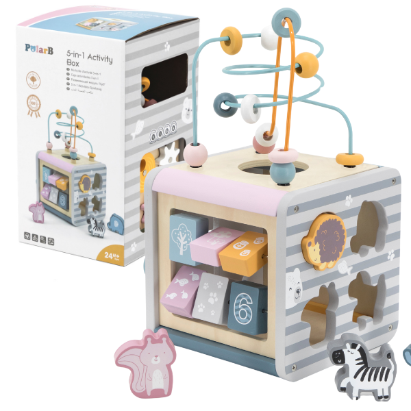 Busy – кубик «Игровой куб 5 в 1» 44030