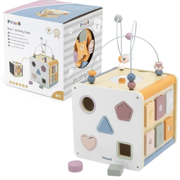 Busy – кубик «Игровой куб 8 в 1» 44098