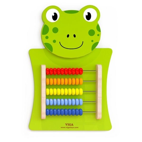 Busyboard (de perete) „Broscuța cu abac” 50679