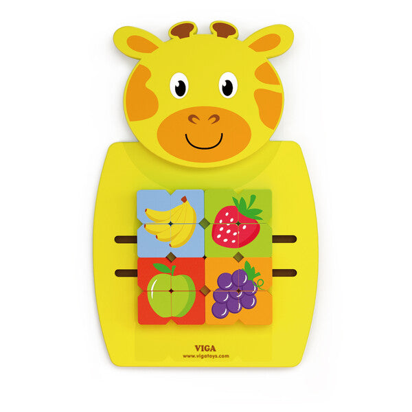 Busyboard (de perete) – „Girafa cu fructe” 50680