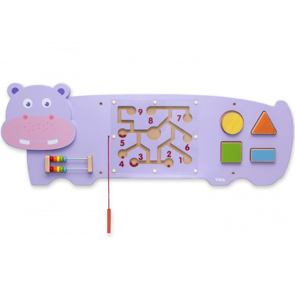 Busyboard (de perete) “Hipopotam” 50470