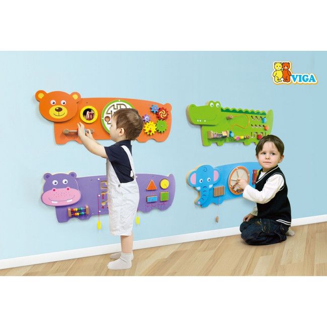 Busyboard (de perete) “Hipopotam” 50470