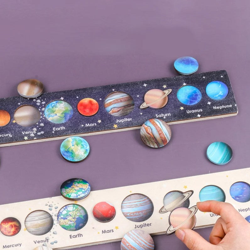 Puzzle din lemn planete S14A003