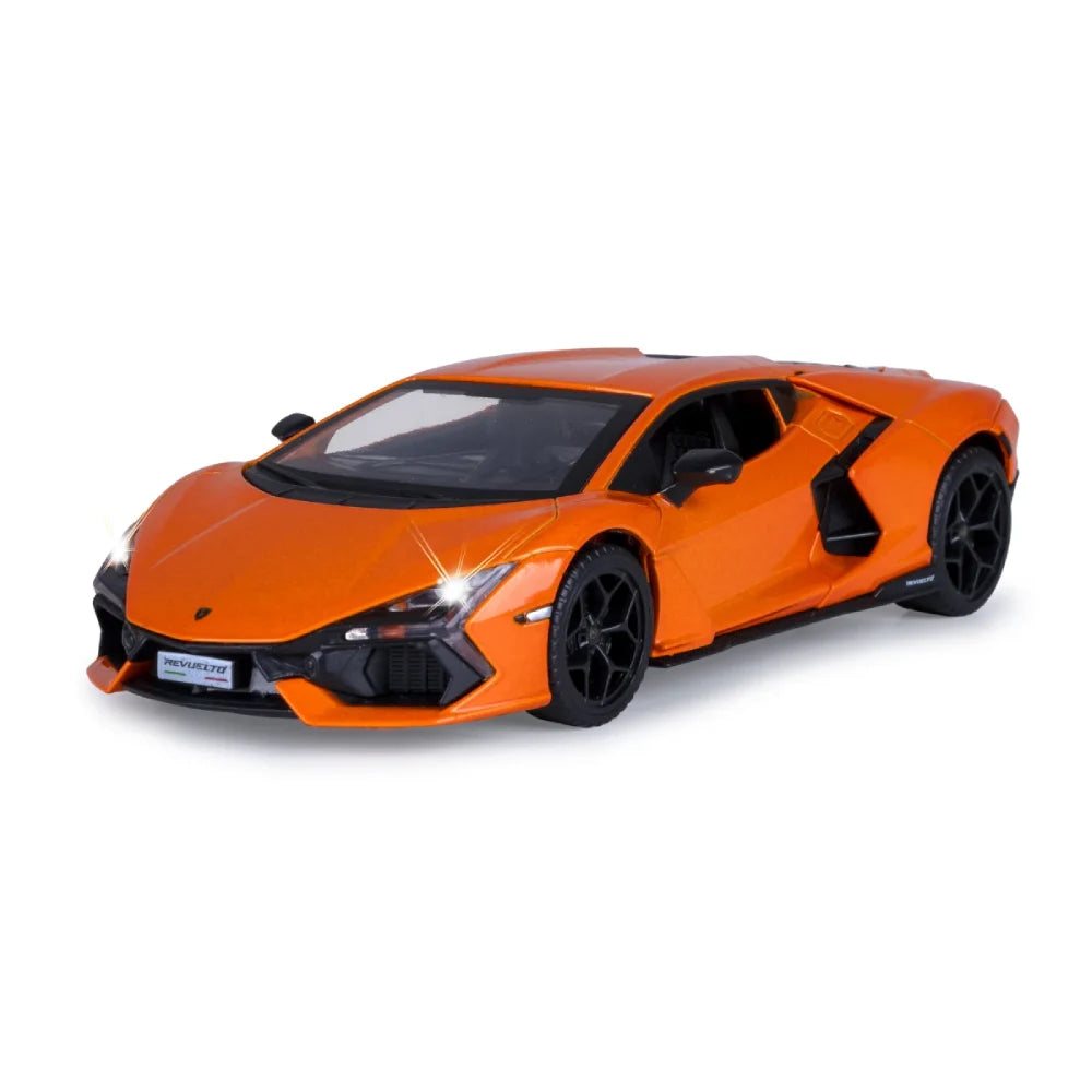(68200A/1) 1:24 Lamborghini Revuelto оранжевый со звуками (двери открываются)