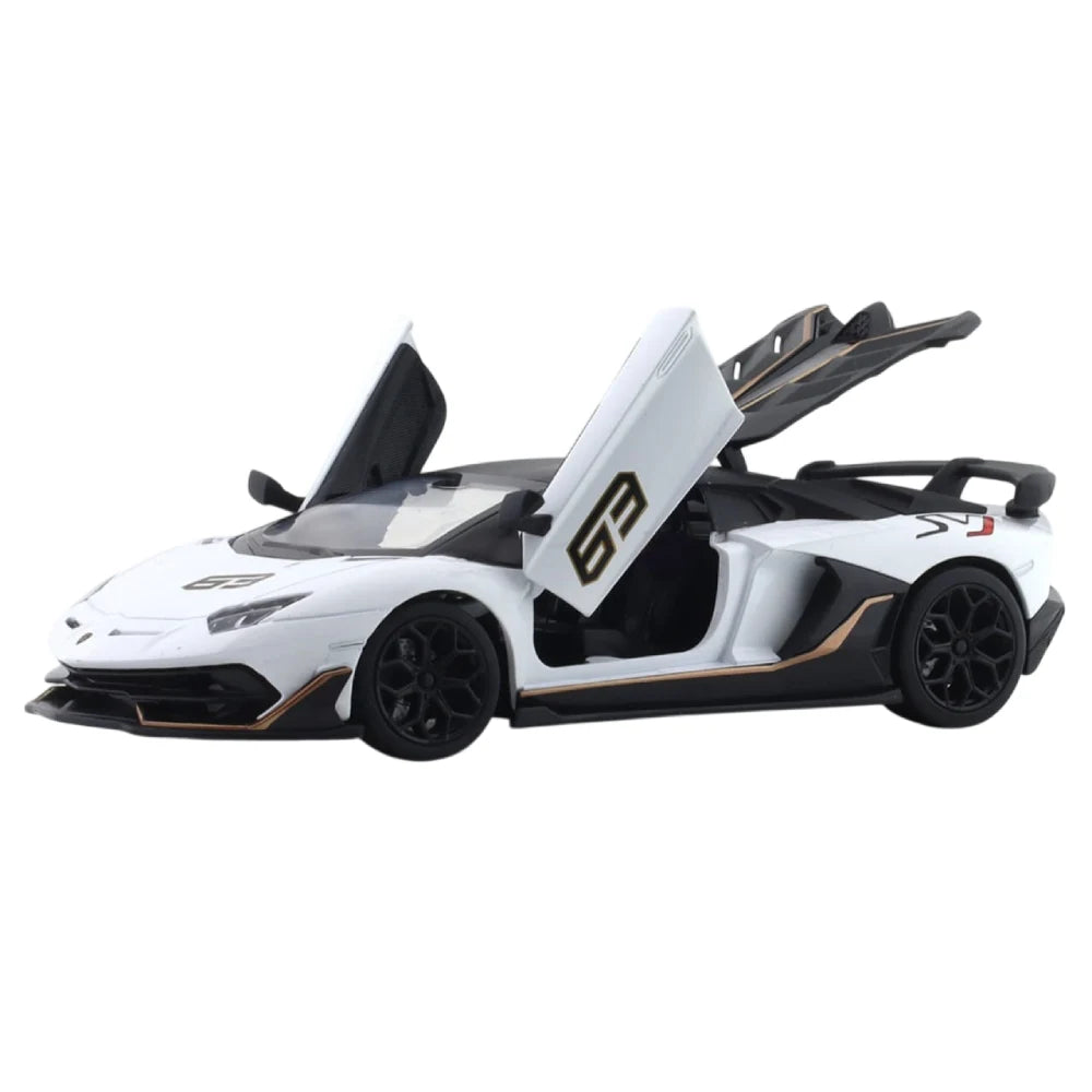 (68269A/1) Lamborghini Aventador SVJ 1:24 (двери открыты)