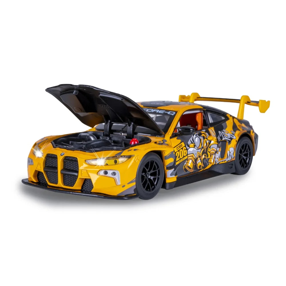 (68296A) 1:24 BMW M4 GT3 со звуками (двери открываются)