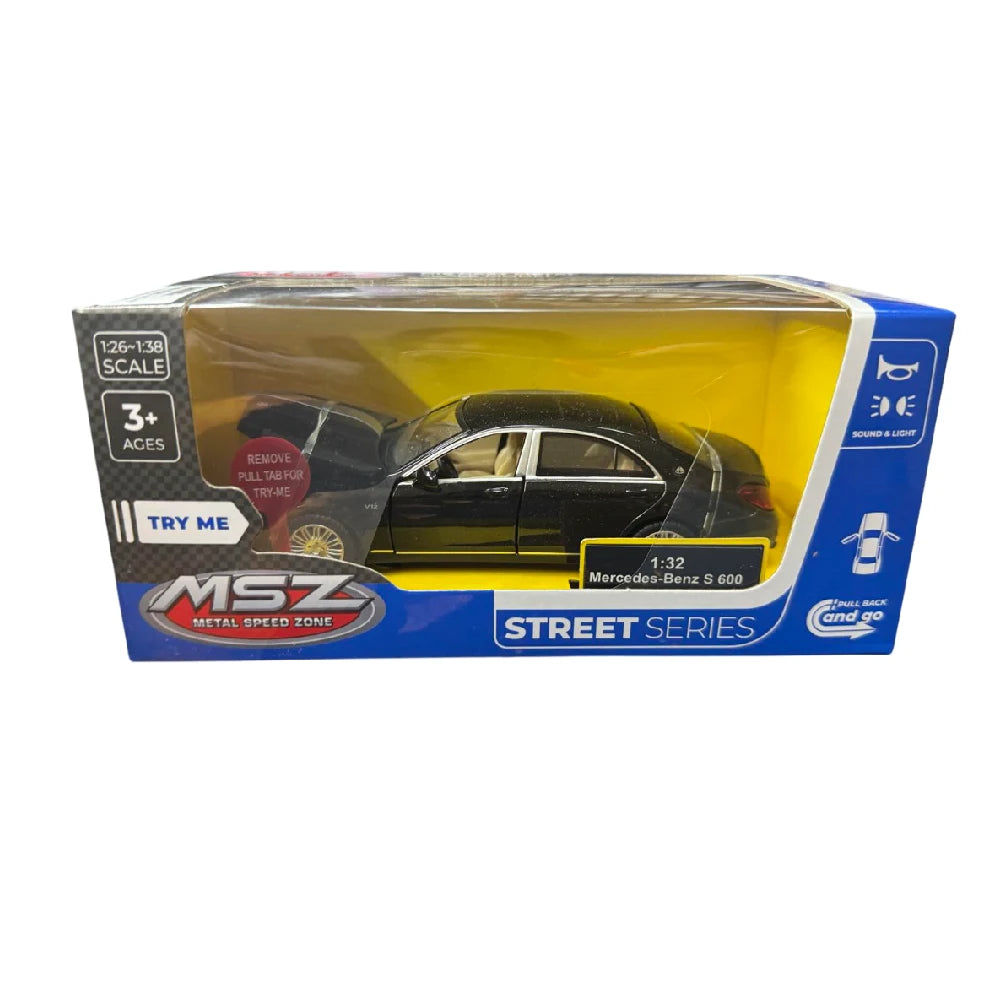 (00218) 1:32 Mercedes Benz S 600 (двери открыты)