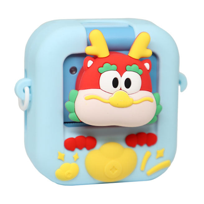 Aparat foto de jucărie cu imprimantă "Dragon", cod 910089