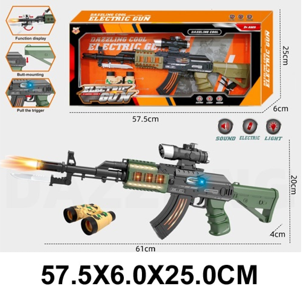 (91040) Pistol pe baterii cu sunete si lumini