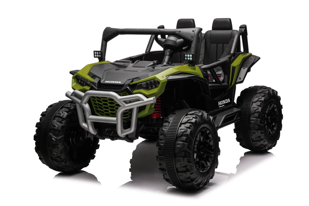 Mașină electrică Honda 24V 9AH, 90W x 2, verde, model BDM0966