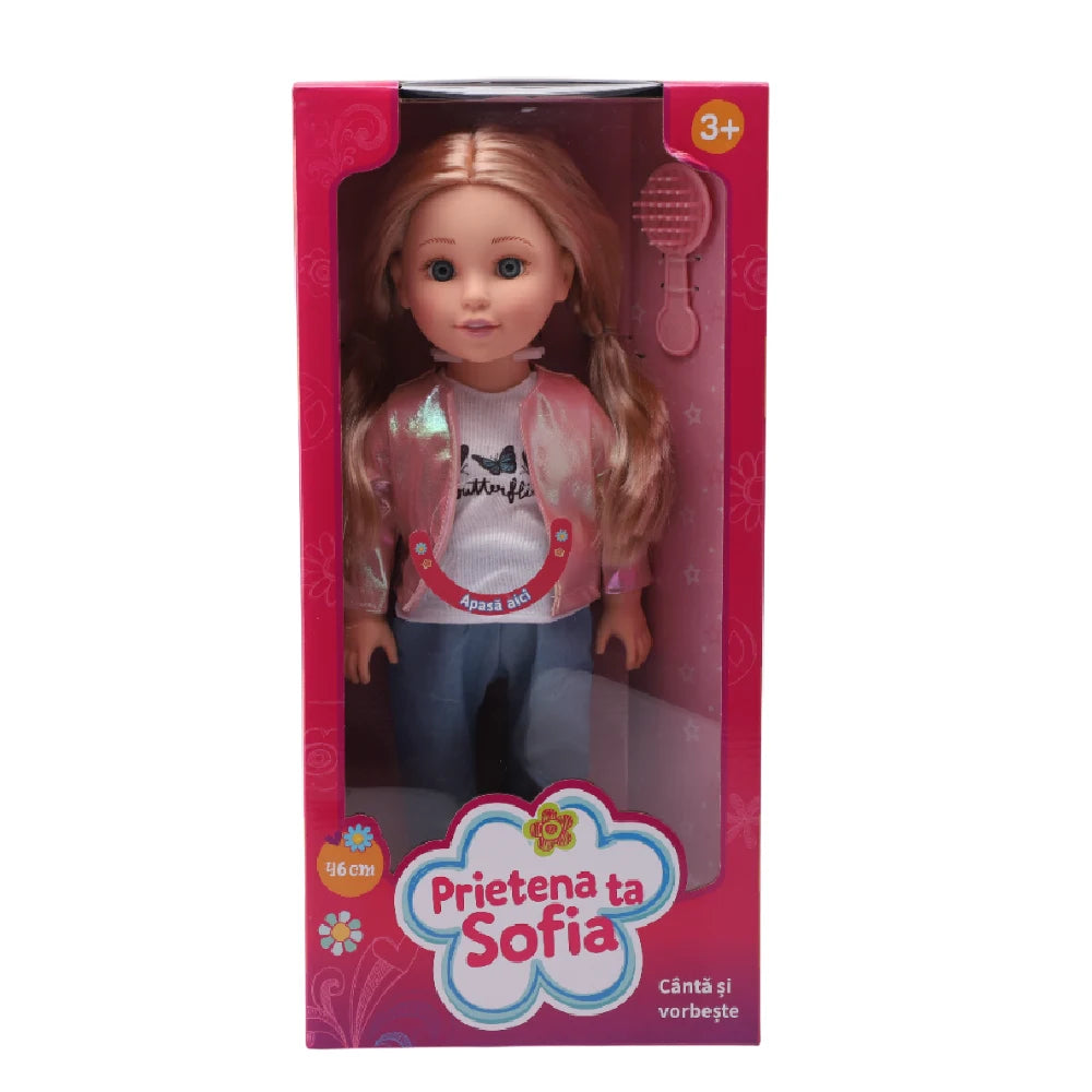 Кукла София – стильная, 45 см, говорит по-румынски (522370)