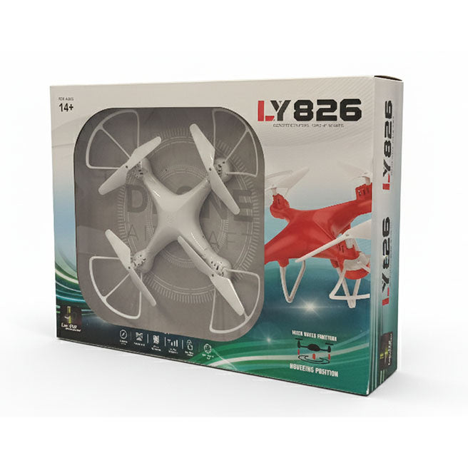 Dronă Elf cu control al altitudinii fixe, galbenă cod 1768D, albă cod 1242D