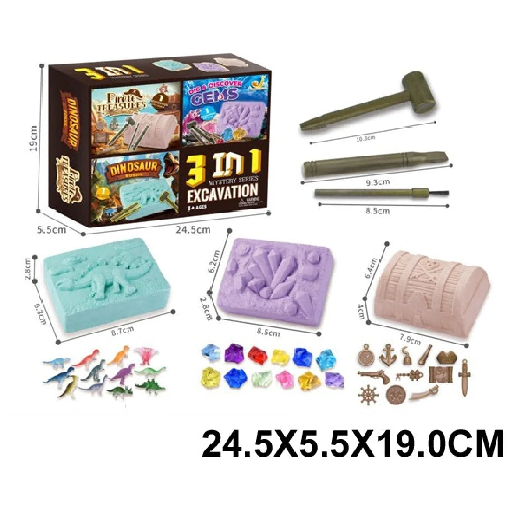 Set arheologic 3 in 1 (52800)