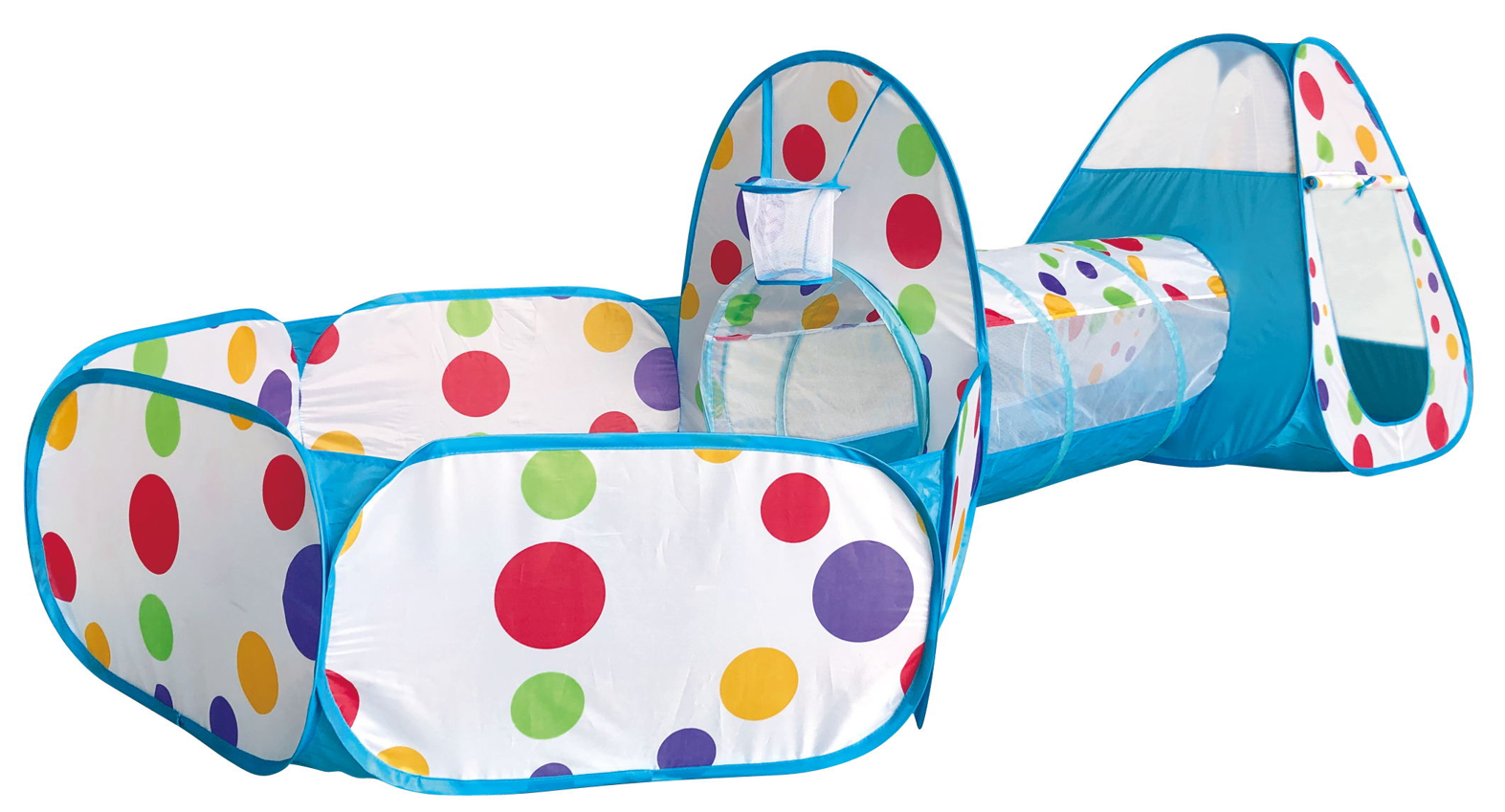 Tunel pentru copii 258x90x95 cm, 16335
