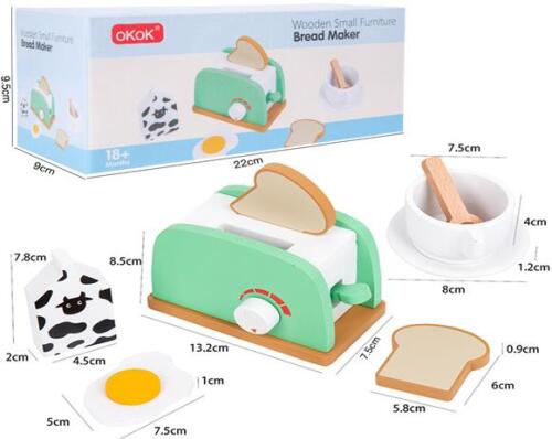MASINA DE PAINE SIMULATA CU ACCESORII BUCATARIE, MMK-290-11