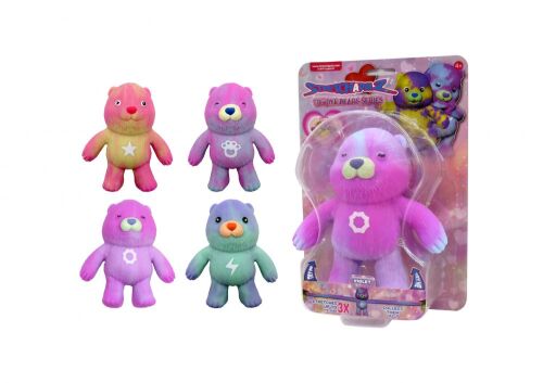 Jucărie de tras Ursuleți Tie Dye, 14 cm 988420