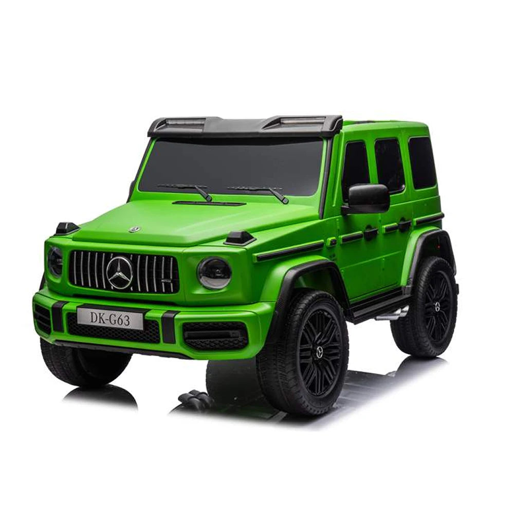 Электромобиль Mercedes-Benz G63, окрашенный в зеленый цвет, 158,5 x 93 x 81 см (69885)