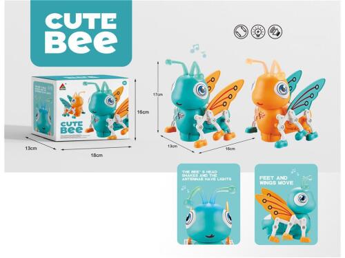 Пешеходная пчела со светом и звуком, FW-2062A