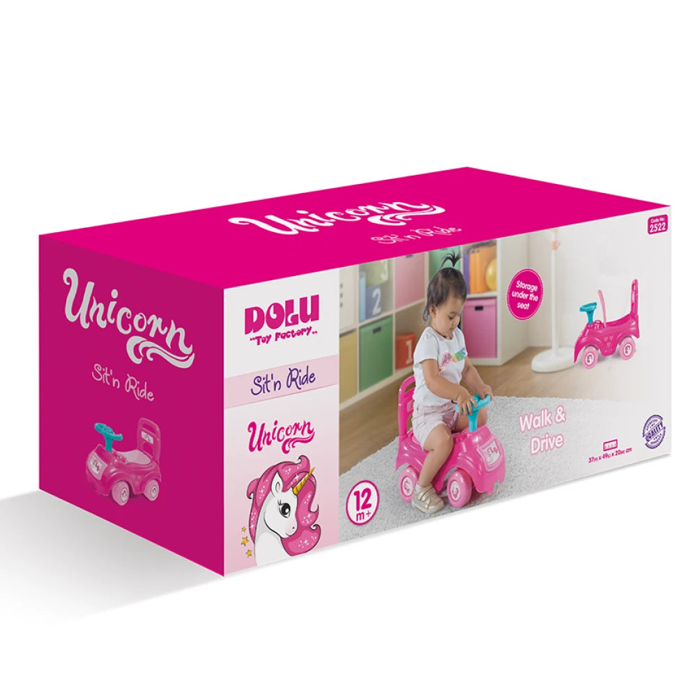 Tolocar pentru copii Unicorn, Dolu (2522) 37 × 21 × 47 cm