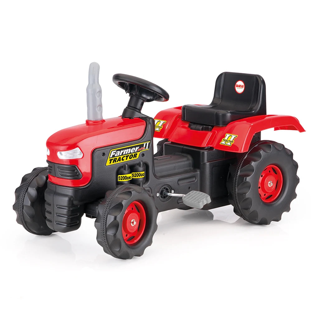 Tractor cu pedale pentru copii, Dolu (8050) 83.5 × 43 × 33 cm